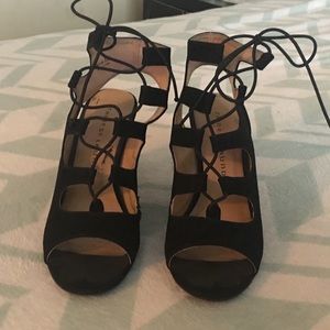 Chinese Laundry Lace up sandals with heel
